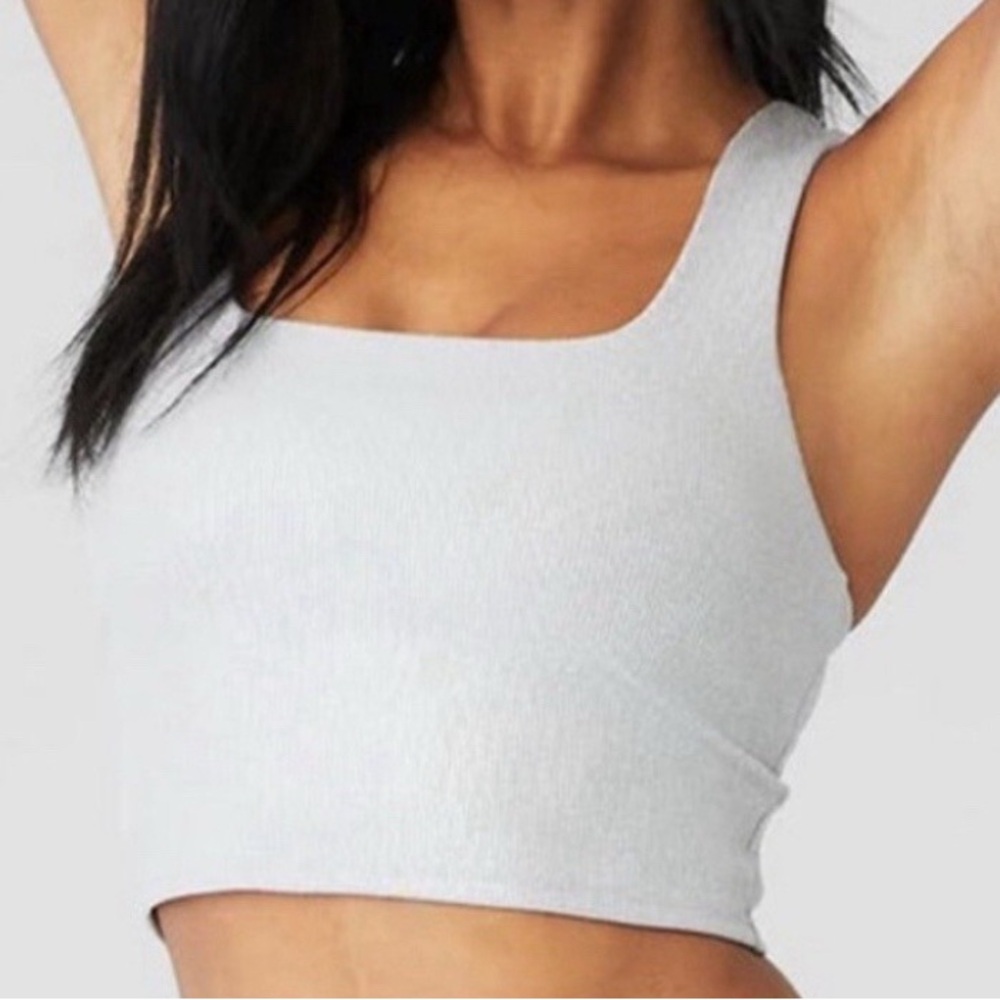 ALO Yoga Alosoft Ribbed Bra Tank